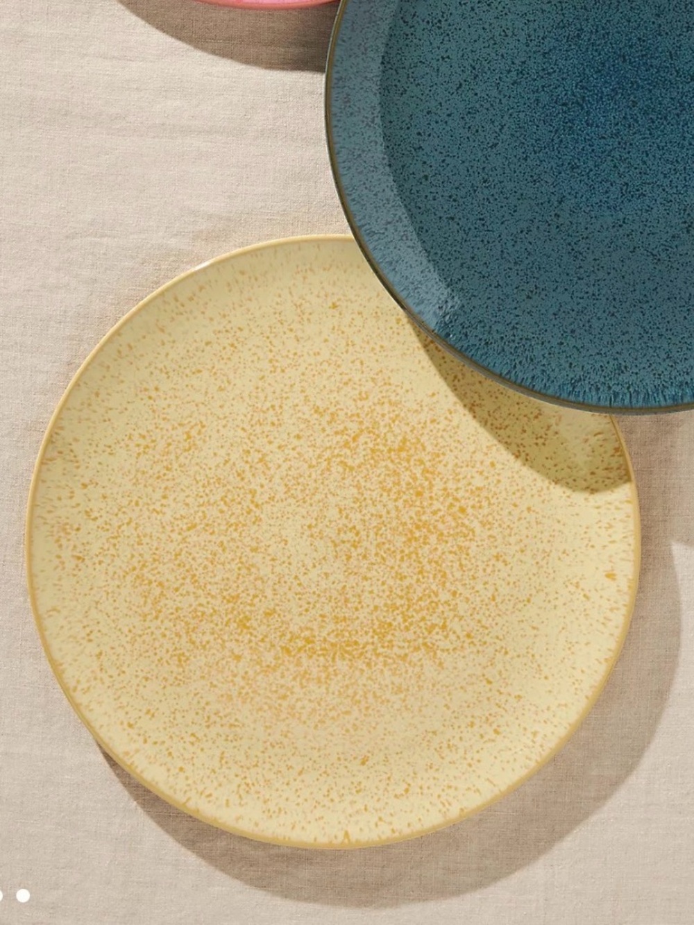 Anthropologie Cille Dinner Plate | Yellow